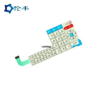 Quality Medical Equipment Custom Control Panel Overlay Emboss 3M 467 Tactile Dome Button wholesale