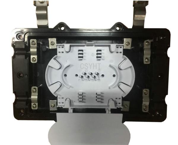 ABS PP Material Outdoor Fiber Optic Enclosures , Fiber Optic Joint Box 4 Cable