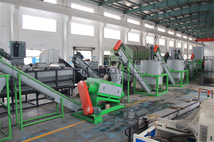 1500kgh Plastic Recycling Washing Machine 90KW Debaler Pet Washing Line