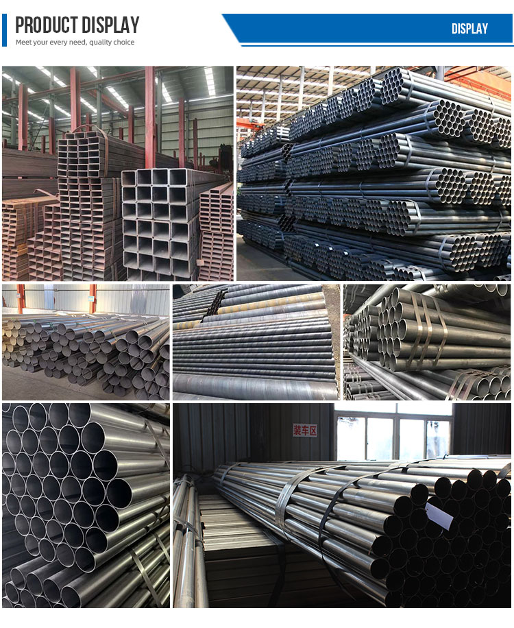 Sch40 0.6-30mm Thick Walled Welded Carbon Steel Pipe LSAW SSAW ERW