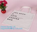 Promotional Ecological Handled Style Canvas Cotton Tote Bags For School Books