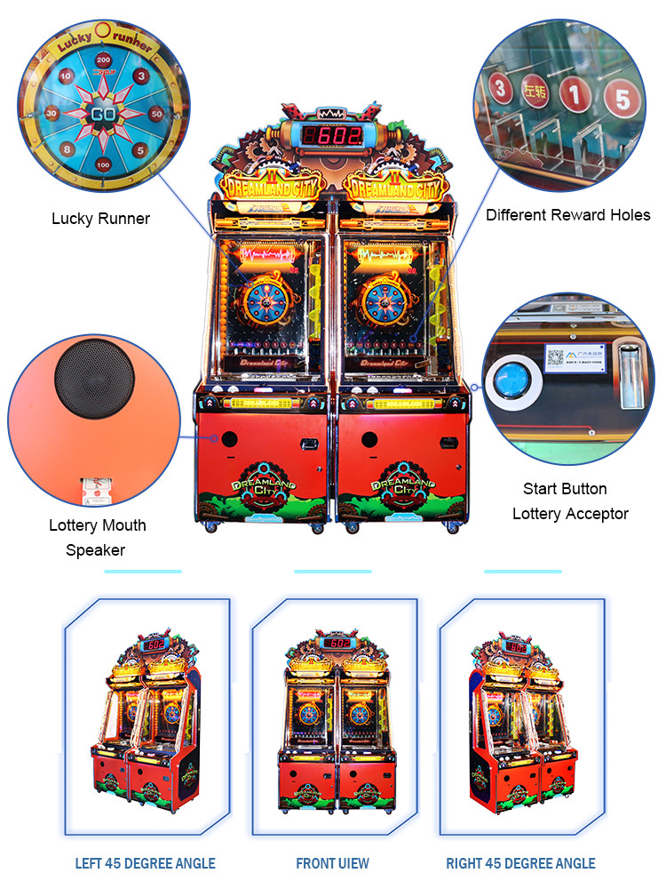 Luxury Prize Redemption Arcade Games / Funny Prize Redemption Machine