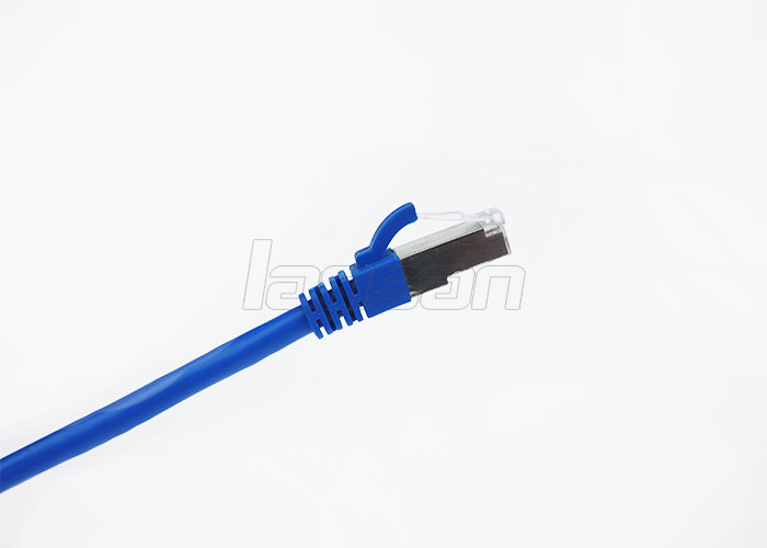 Fastest Ethernet Cable Cat 7 Network Cable PE Insulation For Network Adapters