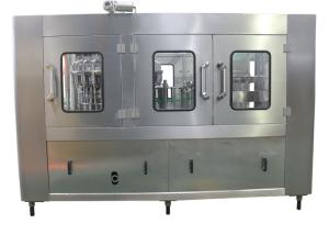 Quality 220V 50Hz Glass Milk Bottle Filling Machine With Overload Protection wholesale