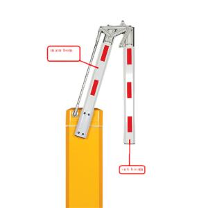 Quality AC 5M Folding Remote Electric Parking Boom Barrier For Parking Lot wholesale