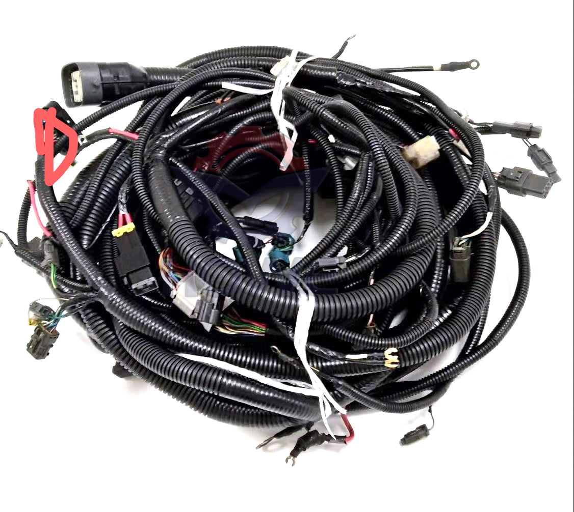 Part name Excavator External Wire Harness KSP13404 for 6HK1 Engine on SH330-6 SH350-6