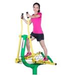 outdoor fitness equipments steel based zinc powder coating Elliptical Trainer-OK