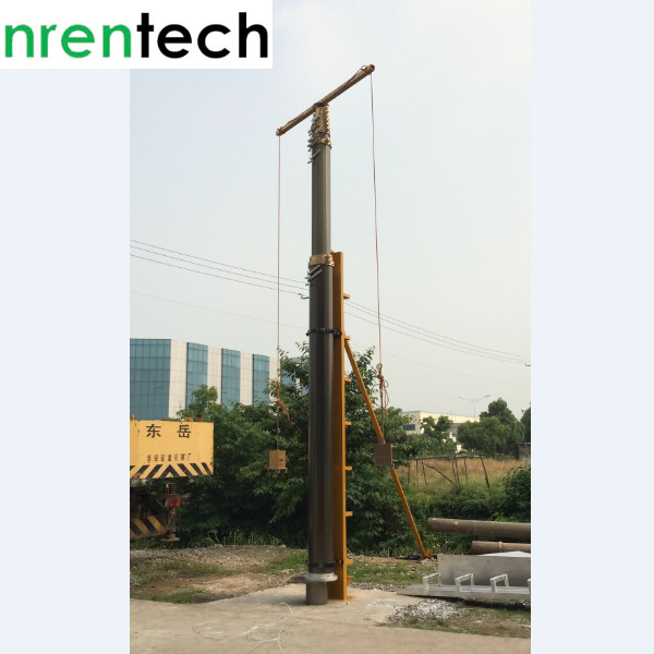 25m-locking mast-100kg payloads