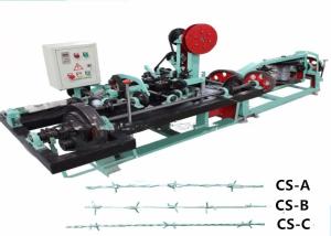 Quality Durable Fencing Wire Manufacturing Machine , High Standard Barbed Wire Machine wholesale