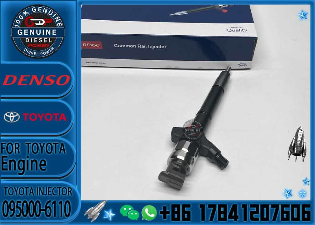 Hot Selling Nozzles 095000 6111 095000 6110 Common Rail Diesel Fuel Injector 095000-6110 0950006111 0950006110 095000-61