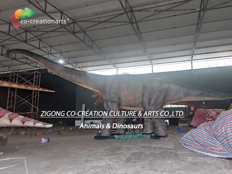 26Meters Life Size Animatronic Dinosaurs Diplodocus Giant For Jurassic Park