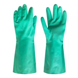 Quality Garden Work Smooth Safe Nitrile Coated Gloves Hand Protection wholesale