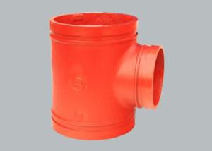Quality Pn16 Joints Tee Grooved Pipe Fitting DN1200 1200psi With SS304 Housing wholesale