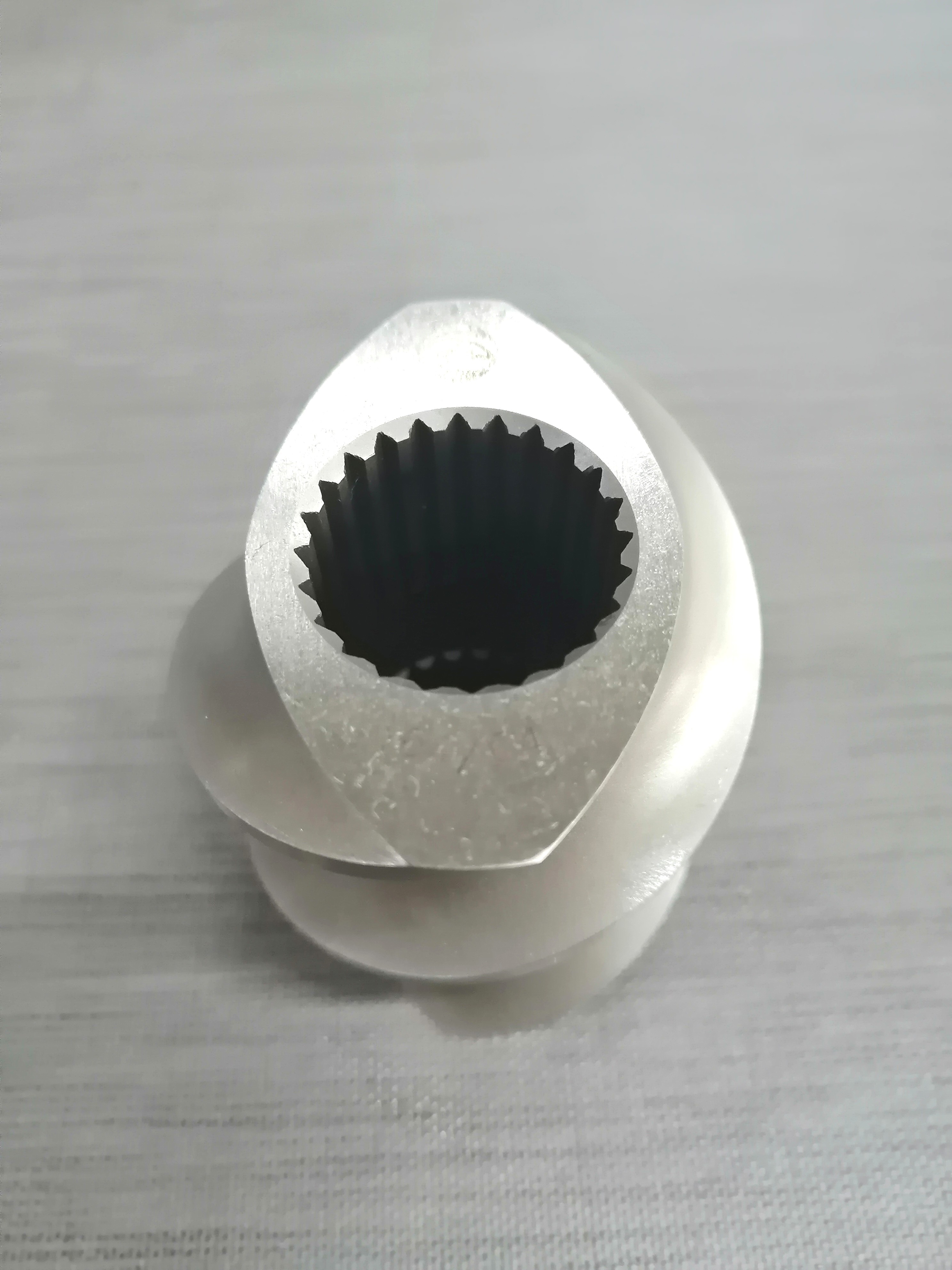 316L Model 75 Screw Extruder Machine Parts CNC Machining Screw Element for Petroleum Industry