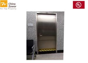 Quality Emergency Exit 0.8mm Leaf Galvanized UL Listed Fire Door wholesale