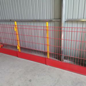 Quality Safety 8mm Edge Protection Barriers 1.3m Height Easily Assembled wholesale
