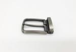 Clip Type Replacement Belt Buckle 3.5cm Width Gunmetal Brush Color