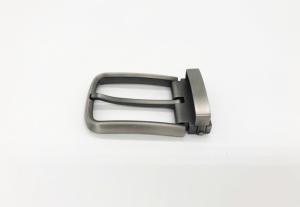 Quality Clip Type Replacement Belt Buckle 3.5cm Width Gunmetal Brush Color wholesale