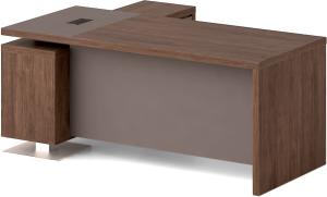 Quality MFC Office Executive Table Executive Director Table With Vice Desk wholesale