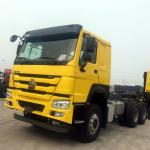 Customized Tractor Trailer Truck 6x4 Right Hand Drive 91km/H Max Speed