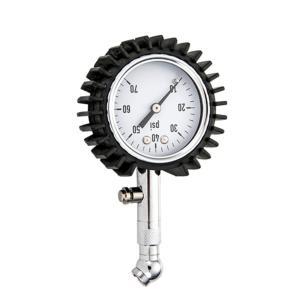 Quality PC Lens Tyre Pressure Gauge 70 Psi 50mm Motorcycles Bike Tyre Gauge Schrader Valves wholesale