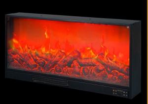 Quality Air Conditioner Matel Plastic Electric Fireplace Brown Comfortable Home Color Change wholesale