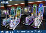 Indoor Children'S Coin Operated Rides / Arcade Games Machine Double Players Bike