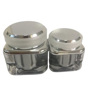 Quality Acrylic Cream Plastic Jar Round Beautiful Cosmetic Jar Night Cream All Jar wholesale