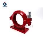 Forged Truck Concrete Pump Clamp Coupling Adjustable 5 / 5.5 Inch