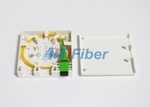 Quality Fiber Optic Terminal Box 0.9mm Fiber Pigtail for Cat 5 / Cat 6 Cable wholesale