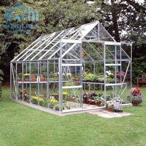 Quality Glass Sheet Horticultural Pint Sized Greenhouse Tent For Flower Garden wholesale