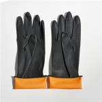 With Extra Grip Palm Industrial Rubber Gloves Long Sleeve Heavy Duty
