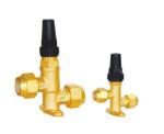 ZJF Series Right Angle Stop Valve R22 Refrigeration Service Valves