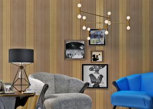 Quality Breathable Modern Removable Wallpaper Waterproof With 0.53*10m Size , 3D Fashion Style wholesale
