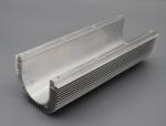 Round Anodized Aluminum Heat Sink Extrusion Soldering and Stamping