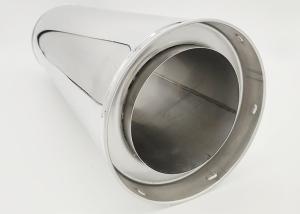 Quality Standard Metal Plate Chimney Pellet Vent Pipe 3Inch Surface Spray Black Treatment wholesale