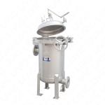 Qic - Lock Stainless Steel Filter Housing , Water Filter Housing For Waste Water