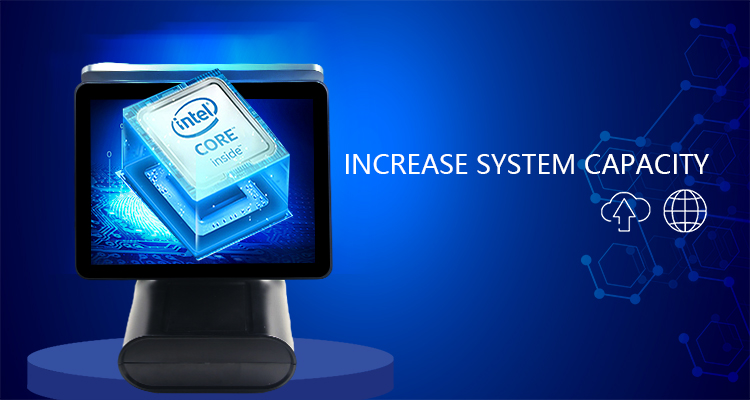 SDK Function 15.6" Full HD 1080P Dual Screen Self-Service Machine with Thermal Printer