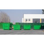 Industrial Recycling Waste Gantry Bins Steel Merrell Dumpster With Wheels