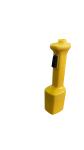Animal 71cm Yellow Electric Cattle Prod 5200Mah Plastic Bendable