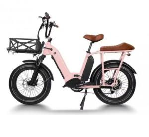 Quality Aluminum Frame Extended Range Electric Cargo Bike With Disc Brakes 45km/H Mileage wholesale