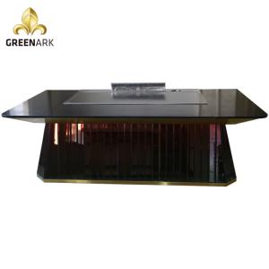 Quality Restaurant Induction Downdraft Japanese Teppanyaki Grill 120cm wholesale
