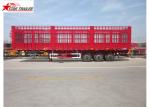 600-1000mm Curtin Side Wall Semi Trailer SAF Brand Two Speed Landing Gear