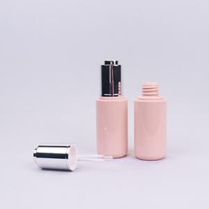 Quality Empty 60ml PETG Dropper Bottle Pink Little Dropper Bottles With Press Top Dropper wholesale