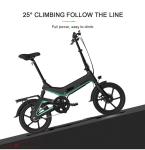 350W Motor 36V 7.5Ah 16 Inch Folding Electric Bike