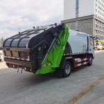 8280 Kg 5 Forward Gear Garbage Bin Cleaning Truck Kitchen Garbage Truck