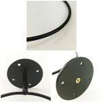 Customized Color Wall Mounted Sports Ball Holder Display Storage Rack for