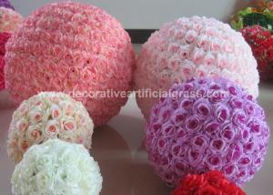 Quality Plastic Frame Inside Artificial Flower Hanging Balls OEM ODM wholesale