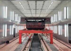 Quality Heavy Tank Spray Booth Electric Trollley For Spray Painting Line wholesale