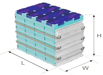 Rechargeable 12V40Ah Lithium Ion Phosphate Battery Pack For Solar LED Light